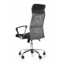 Кресло компьютерное HALMAR VIRE пепел/хром